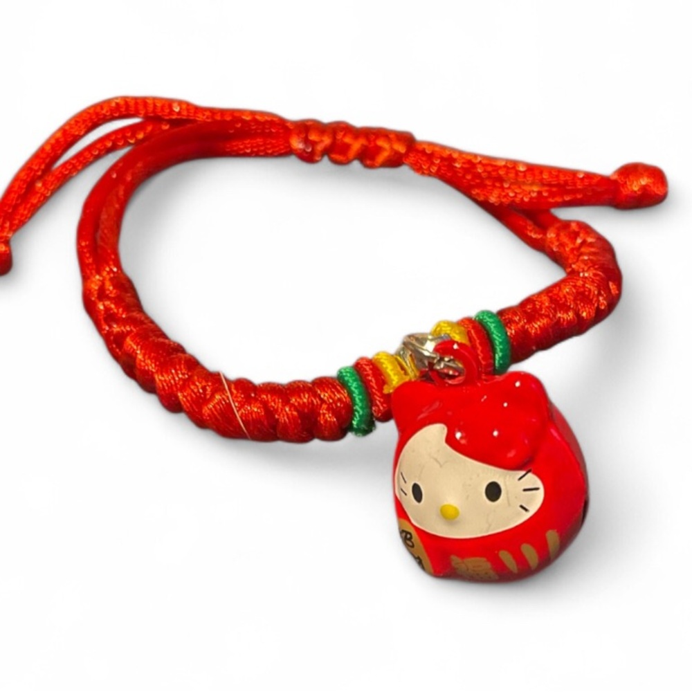 Hello Kitty Red Kids Charm Bracelet